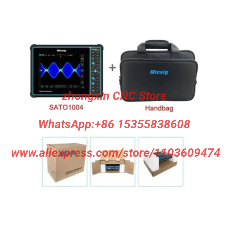 Handheld Tablet Oscilloscope Touchscreen 100Mhz - Osiloskop Tablet Otomotif Micsig SATO1004 8