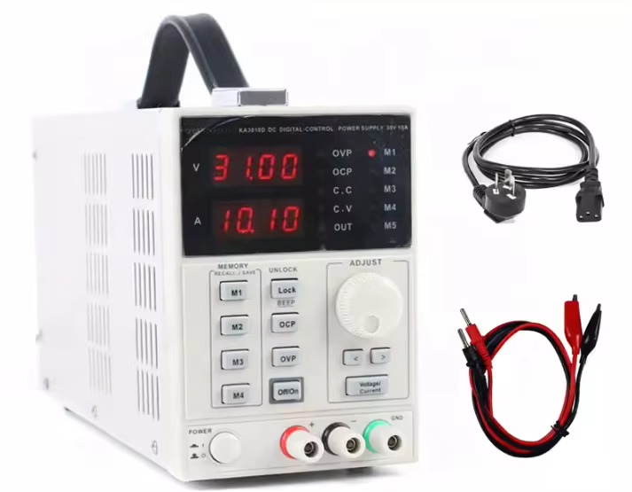 Programmable Linear Dc Power Supply 30V 10A - KA3010D Catu Daya DC Digital Linear
