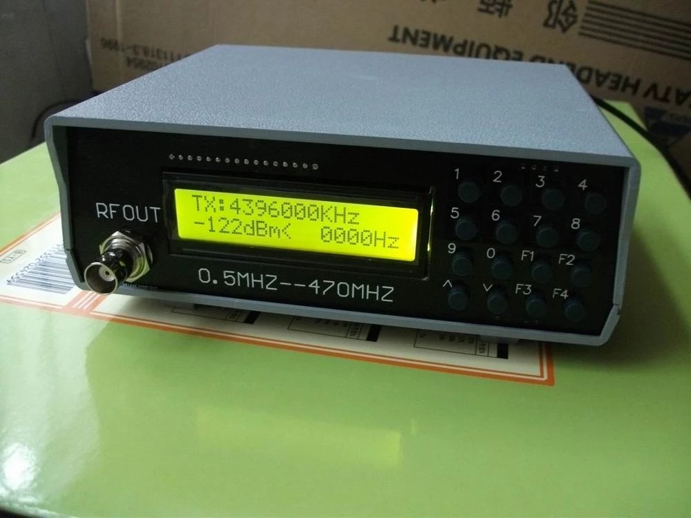 Rf Signal Generator 0.5Mhz To 470Mhz - 0.5Mhz-470Mhz RF Generator Sinyal Meter Tester