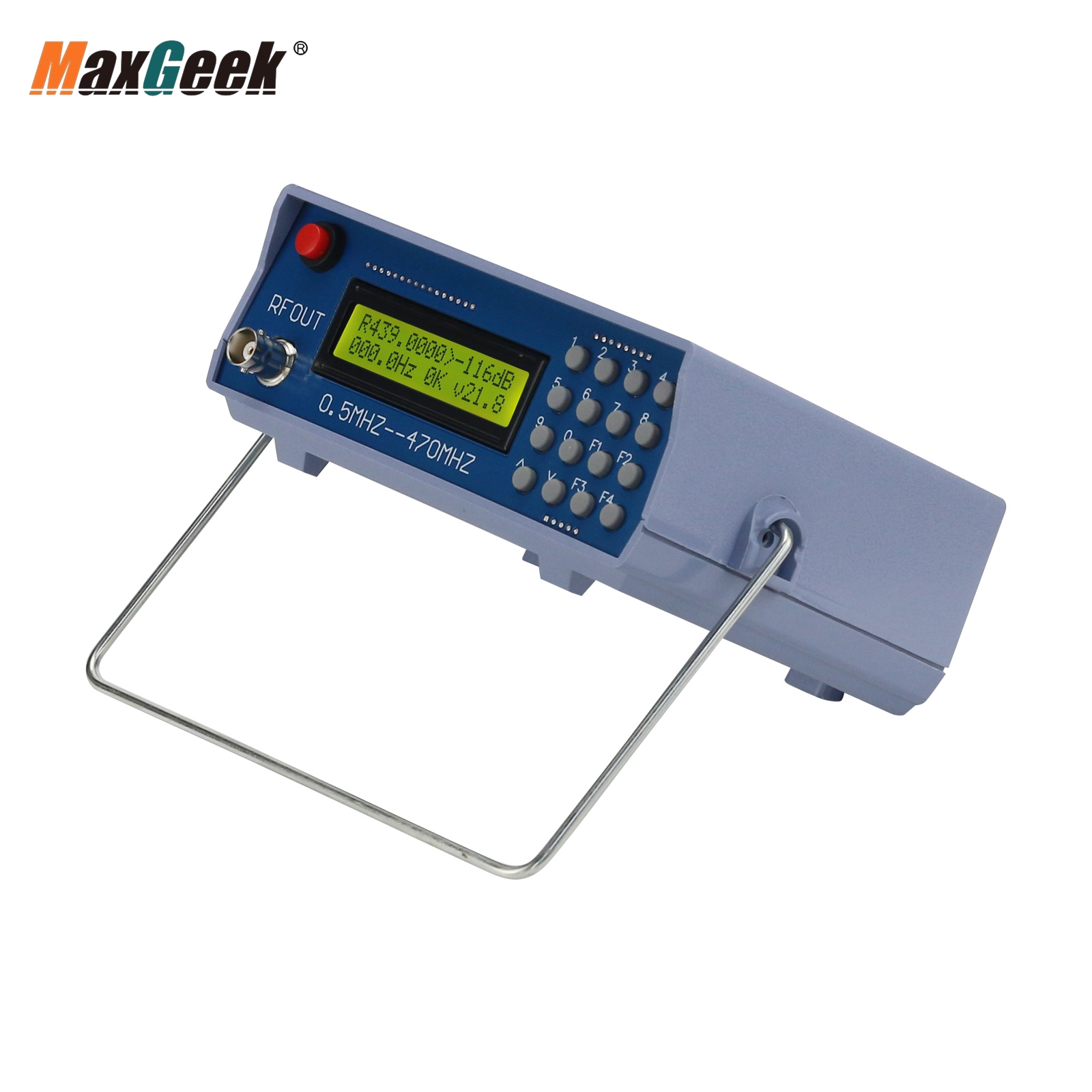 Rf Signal Generator 0.5Mhz To 470Mhz - Generator Sinyal Maxgeek 0.5MHz-470MHz RF Penguji