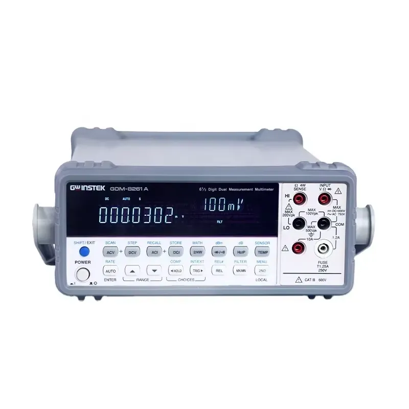 Benchtop Digital Multimeter 6 1/2 Digit - Multimeter Digital Benchtop GDINSTEK GDM8261A dengan