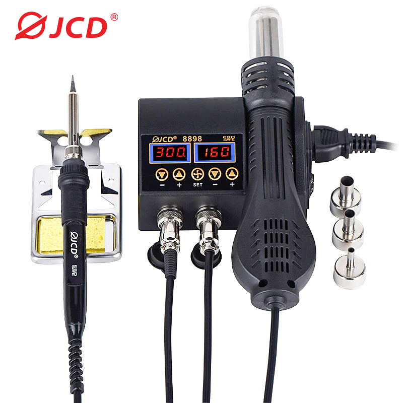 Smd Rework Station Hot Air Soldering 2 In 1 - 2 In 1 750W Pistol Udara