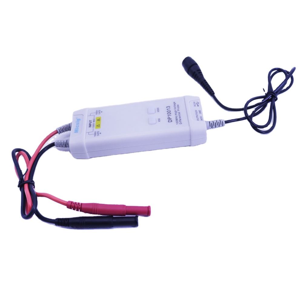 High Voltage Differential Probe 100Mhz 1300V - Oscilloscope Micsig DP10013 1300V 100MHz Probe