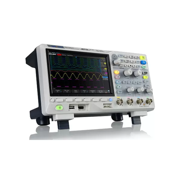 Digital Storage Oscilloscope 4 Channel 100Mhz - SDS1104X-E 100MHz Osiloskop Digital 4-Saluran dengan
