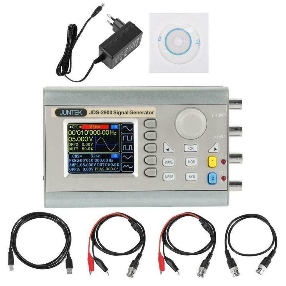 Dual Channel Arbitrary Waveform Function Generator 60Mhz - JDS2900 60MHz DDS Fungsi Generator Sinyal