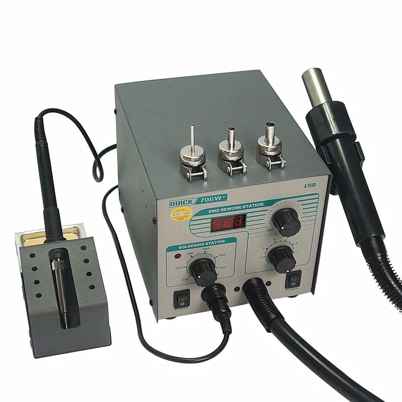 Smd Rework Station Hot Air Soldering 2 In 1 - Stasiun Solder Rework 2 in 1