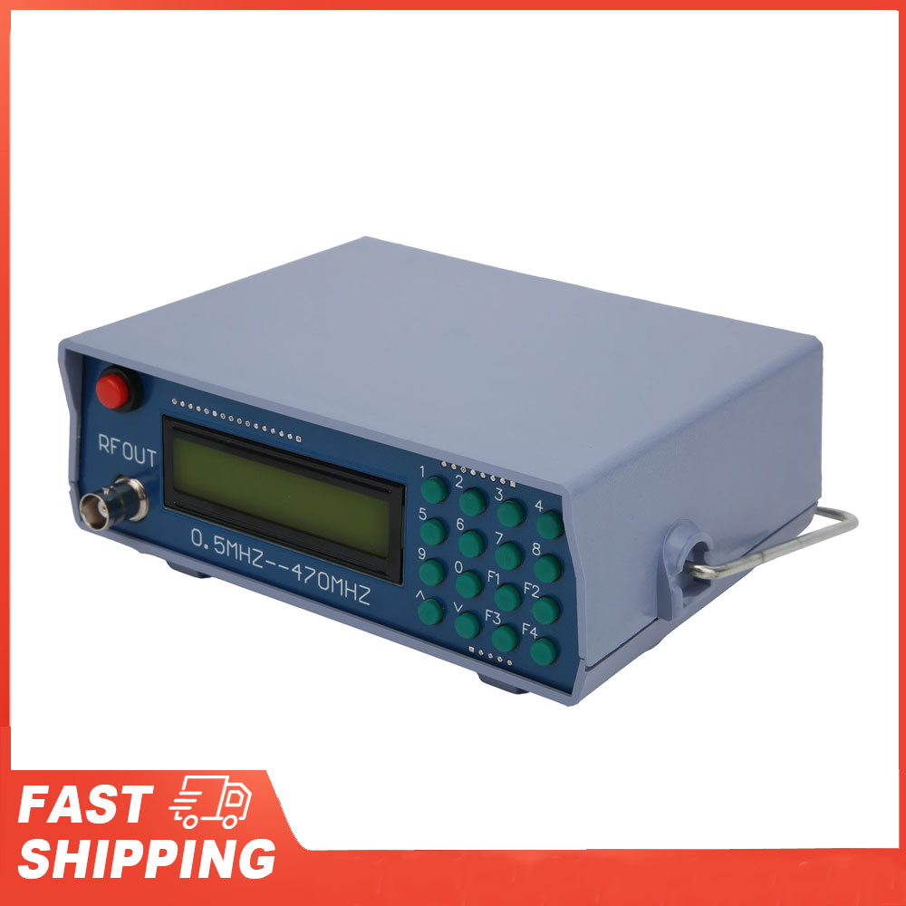 Rf Signal Generator 0.5Mhz To 470Mhz - Radio Pengkondisi Sumber Sinyal Modulasi 800Hz