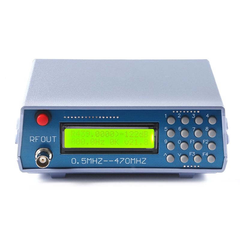 Rf Signal Generator 0.5Mhz To 470Mhz - [NEWA08R】 Penguji Instrumen Generator Sinyal RF