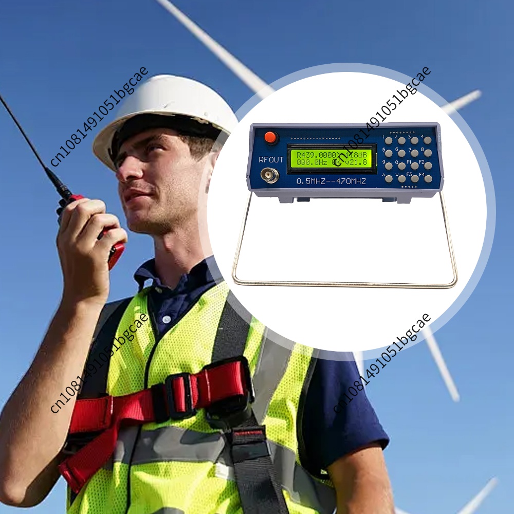 Rf Signal Generator 0.5Mhz To 470Mhz - Generator Sinyal RF 0.5MHz-470MHz dengan Fungsi