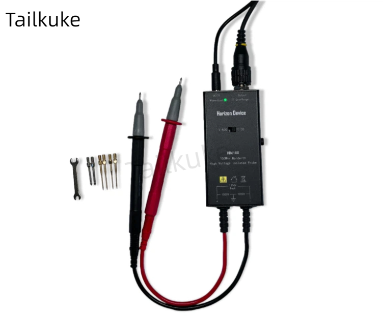 High Voltage Differential Probe 100Mhz 1300V - Probe Aktif Probe Diferensial Isolasi Tegangan
