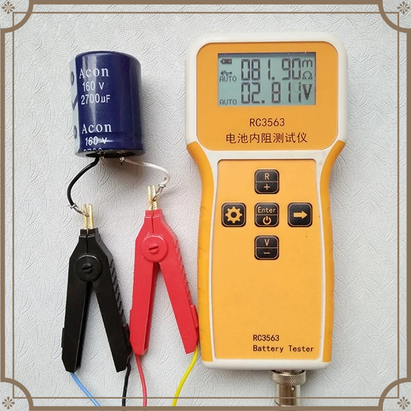 Battery Internal Resistance Tester Four Wire - Penguji Resistansi Internal Baterai RC3563, Detektor
