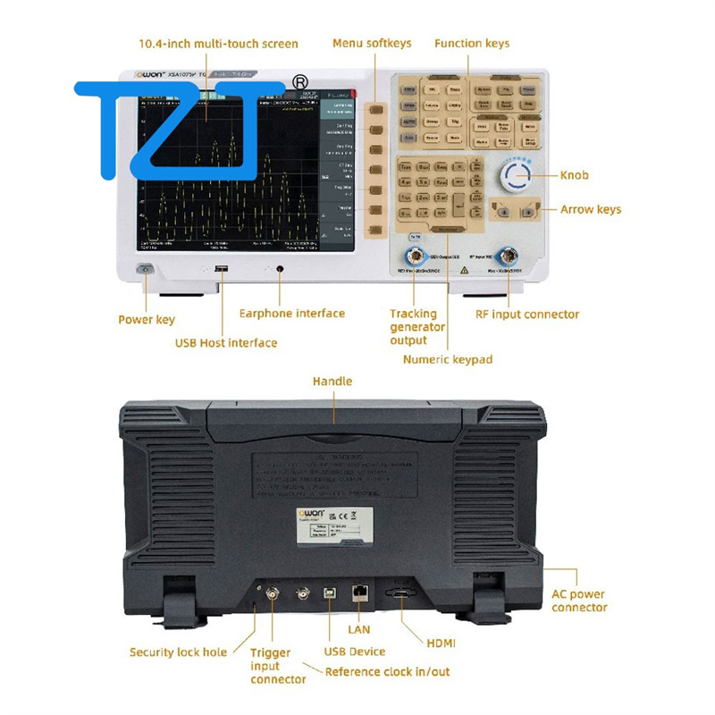 TZT OWON XSA1015P-TG/XSA1032P- - Spectrum Analyzer Tracking Generator 1.5Ghz ulasan dan harga