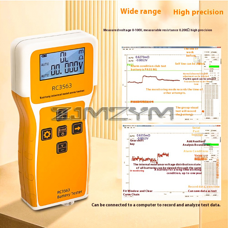 RC3563 Penguji Resistansi Inte - Battery Internal Resistance Tester Four Wire ulasan dan harga