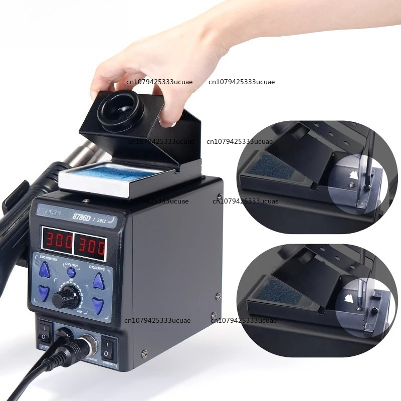 Stasiun Kerja 2-in-1 8786DI ya - Smd Rework Station Hot Air Soldering 2 In 1 ulasan dan harga