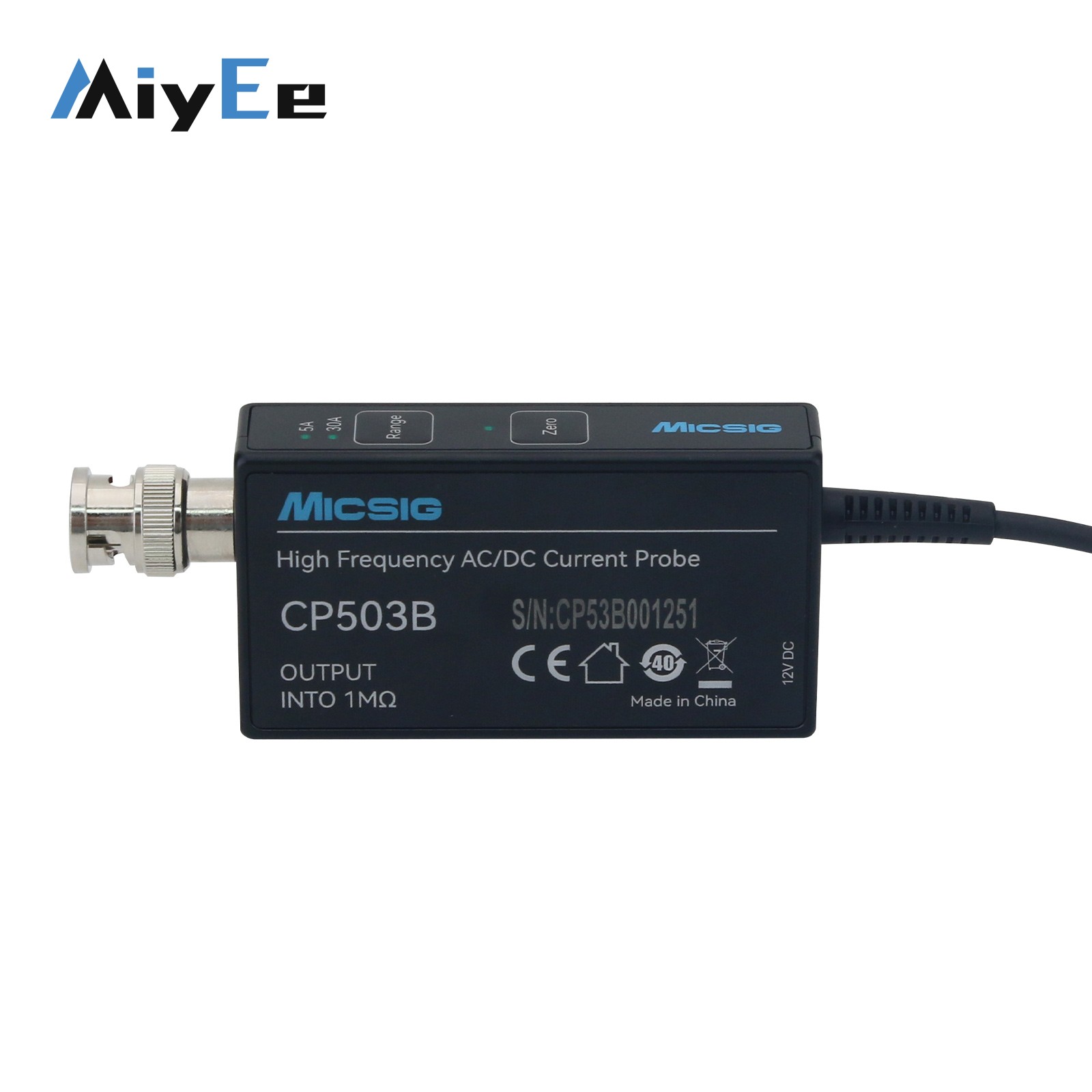 Micsig CP503B 50MHz 5A/30A Pro - Current Probe Ac Dc 50Mhz Oscilloscope ulasan dan harga