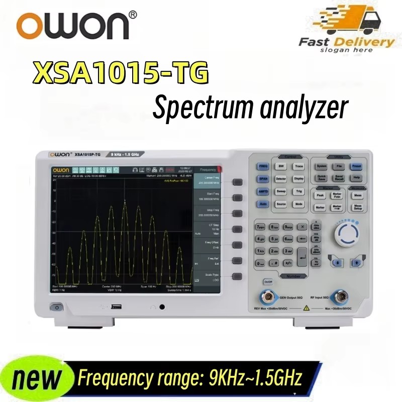 OWON XSA1015P - TG 9kHz - 1.5G - Spectrum Analyzer Tracking Generator 1.5Ghz ulasan dan harga