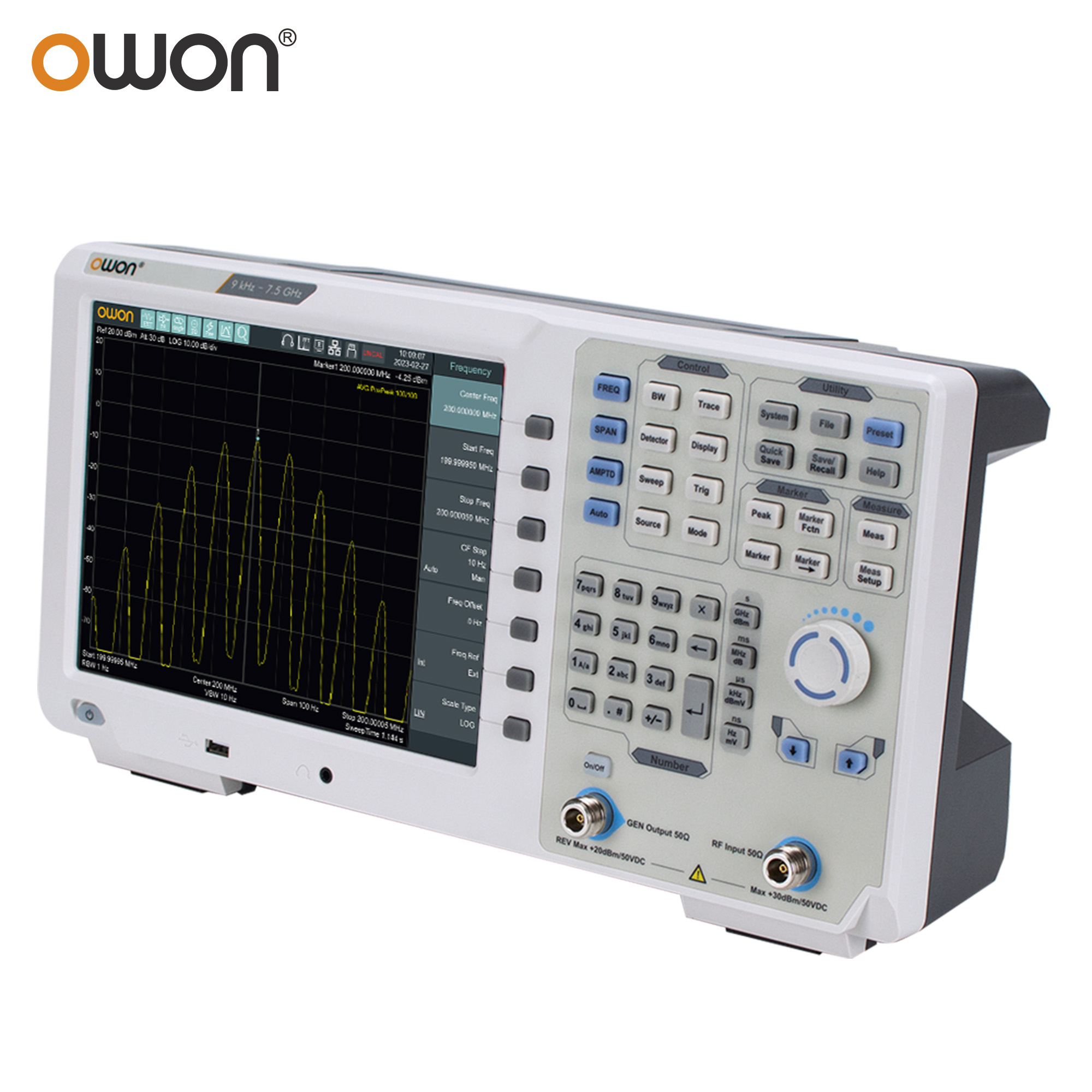 OWON XSA1015P - TG 9kHz - 1.5G - Spectrum Analyzer Tracking Generator 1.5Ghz ulasan dan harga