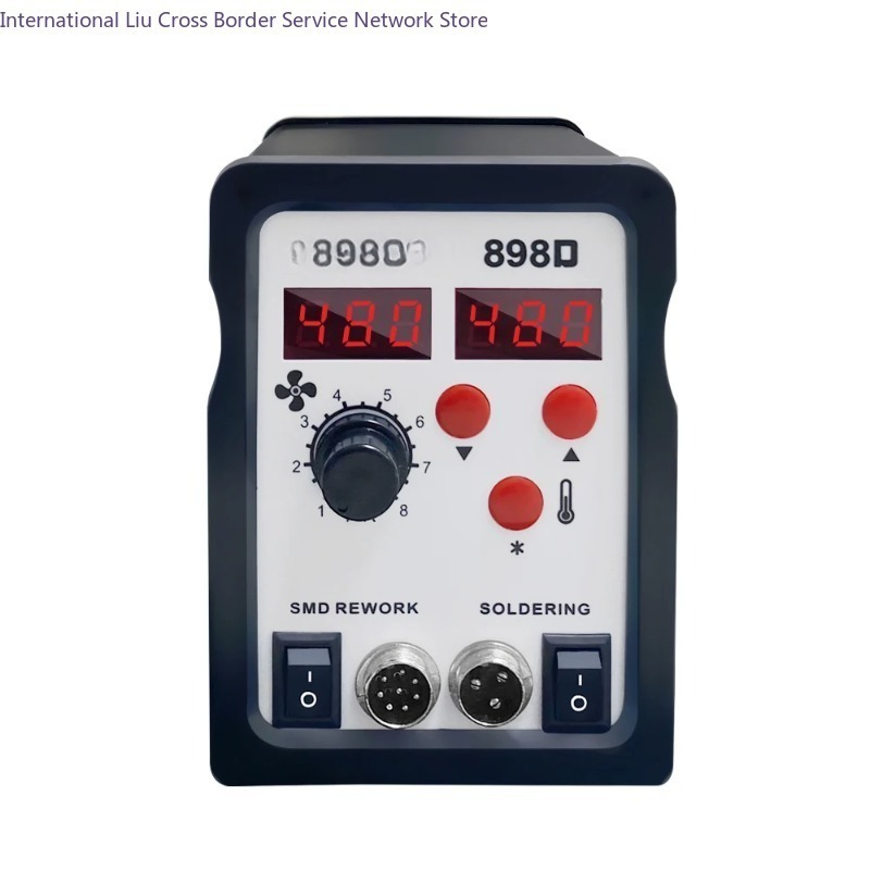 Stasiun Solder 898D 2 in 1 Pis - Smd Rework Station Hot Air Soldering 2 In 1 ulasan dan harga