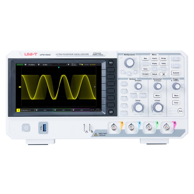 Osiloskop Digital UNI-T UPO110 - Digital Storage Oscilloscope 4 Channel 100Mhz ulasan dan harga