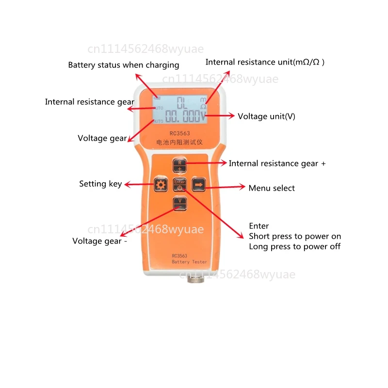 Penguji Resistansi Internal Ba - Battery Internal Resistance Tester Four Wire ulasan dan harga