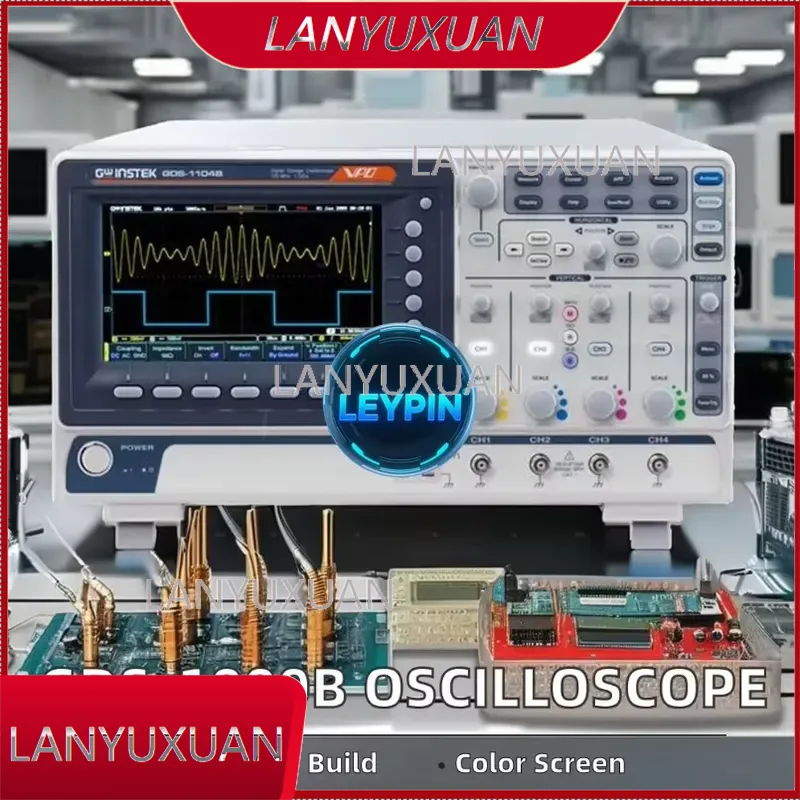 GWinstek GDS-1104B Osiloskop P - Digital Storage Oscilloscope 4 Channel 100Mhz ulasan dan harga
