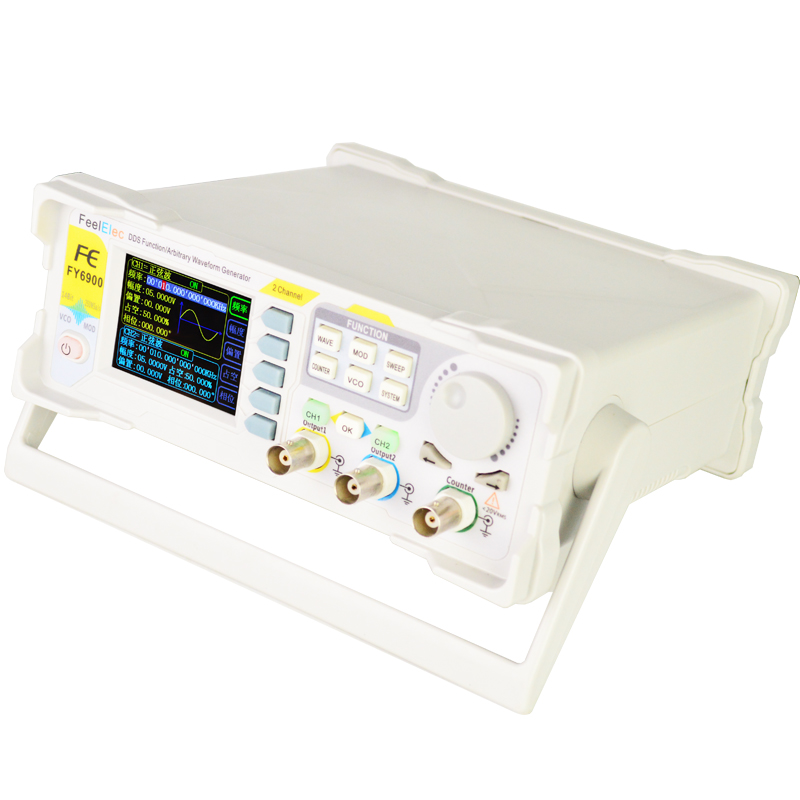 Generator Sinyal Gelombang Arb - Dual Channel Arbitrary Waveform Function Generator 60Mhz ulasan dan harga