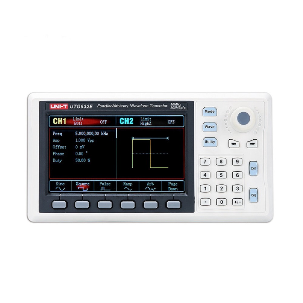 UTG962E Generator Gelombang Ar - Dual Channel Arbitrary Waveform Function Generator 60Mhz ulasan dan harga