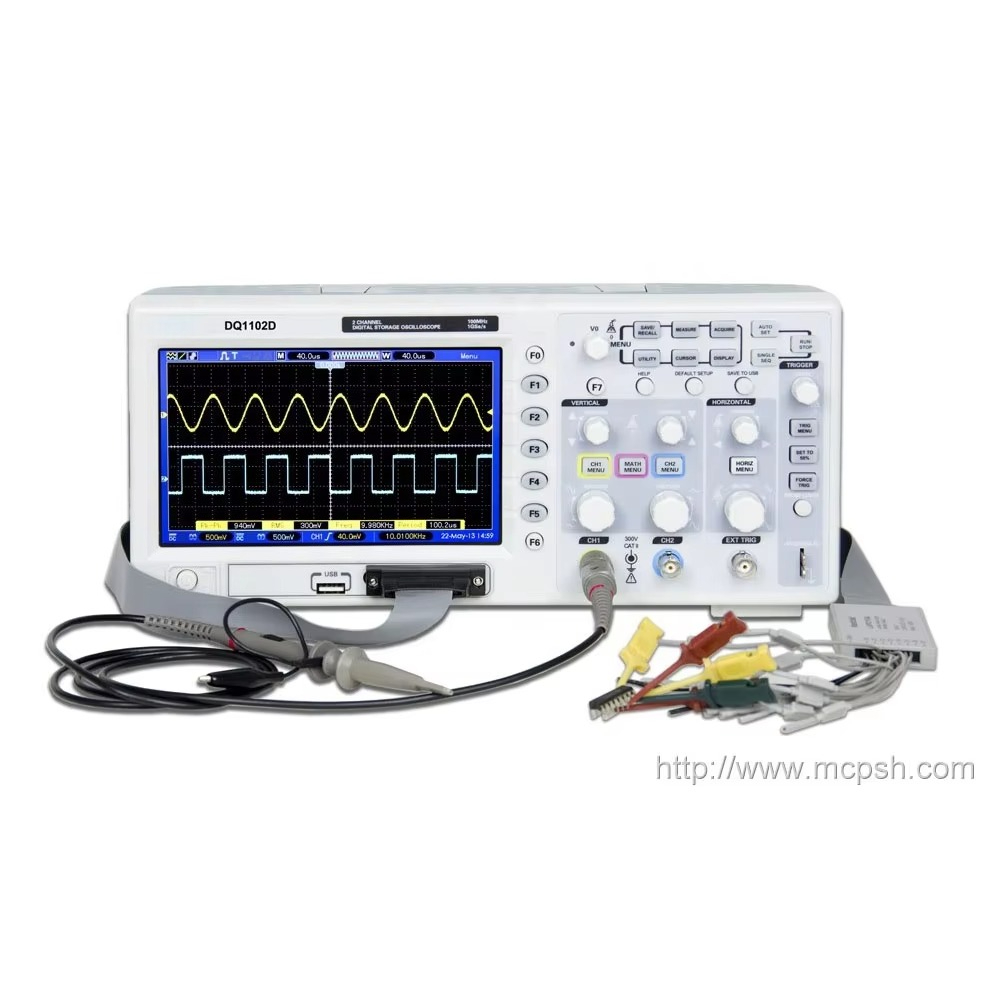 DQ9104 DQ9204 OSCILLOSKOP DIGI - Digital Storage Oscilloscope 4 Channel 100Mhz ulasan dan harga