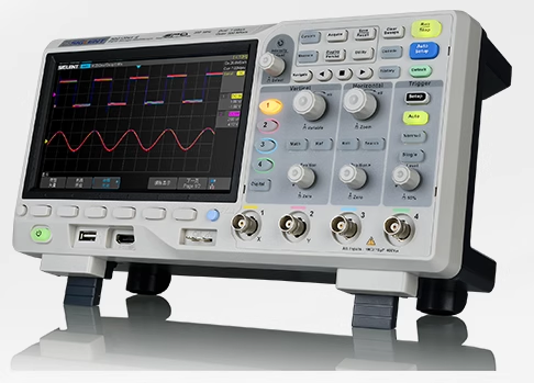 SDS1104X-E 100MHz Osiloskop Di - Digital Storage Oscilloscope 4 Channel 100Mhz ulasan dan harga