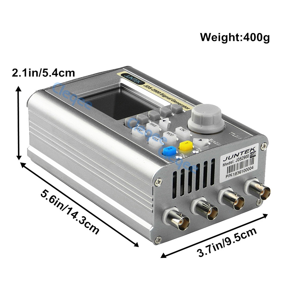 JDS2900 60MHz DDS Fungsi Gener - Dual Channel Arbitrary Waveform Function Generator 60Mhz ulasan dan harga