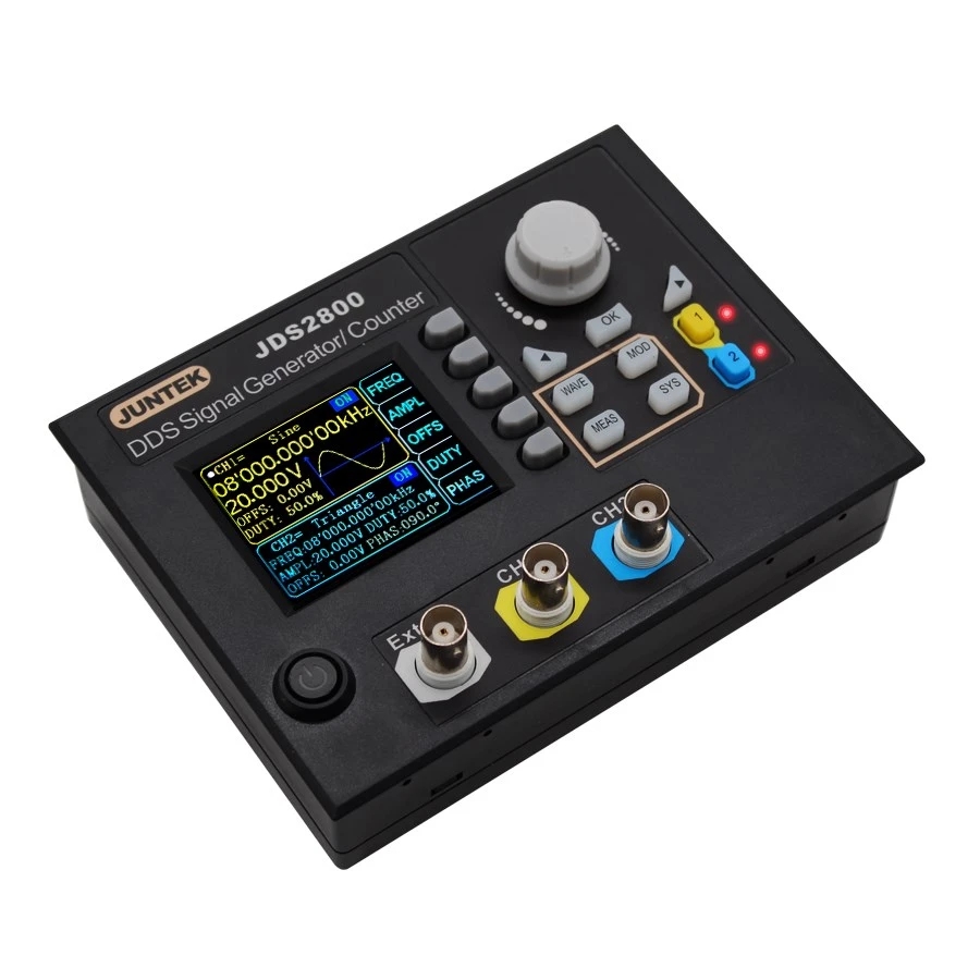 JDS2800-15M Generator sinyal f - Dual Channel Arbitrary Waveform Function Generator 60Mhz ulasan dan harga