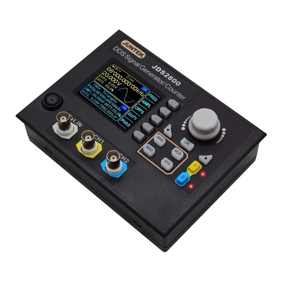 JDS2800-15M Generator sinyal f - Dual Channel Arbitrary Waveform Function Generator 60Mhz ulasan dan harga