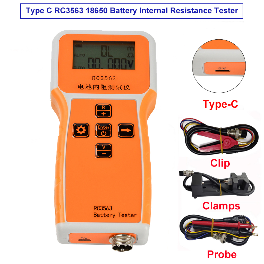 RC3563 Tester resistensi Inter - Battery Internal Resistance Tester Four Wire ulasan dan harga