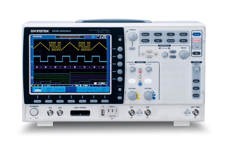 GWINSTEK GDS-2104A Osiloskop D - Digital Storage Oscilloscope 4 Channel 100Mhz ulasan dan harga