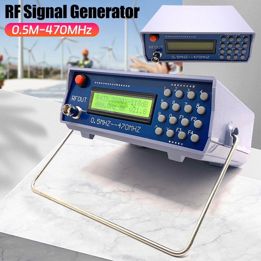 Generator Sinyal RF 0.5MHZ‑470 - Rf Signal Generator 0.5Mhz To 470Mhz ulasan dan harga