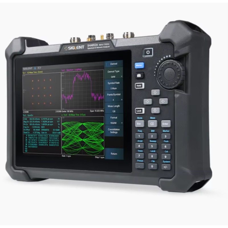 Siglent SHA851A Spectrum Analy - Spectrum Analyzer Tracking Generator 1.5Ghz ulasan dan harga