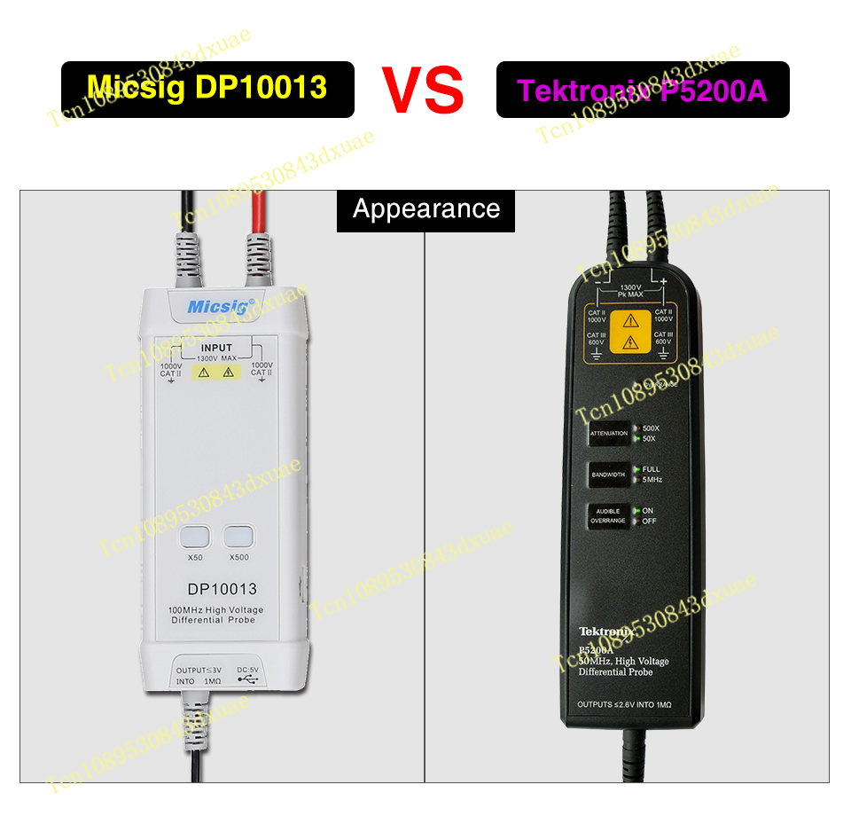 2025Micsig Oscilloscope 1300V  - High Voltage Differential Probe 100Mhz 1300V ulasan dan harga