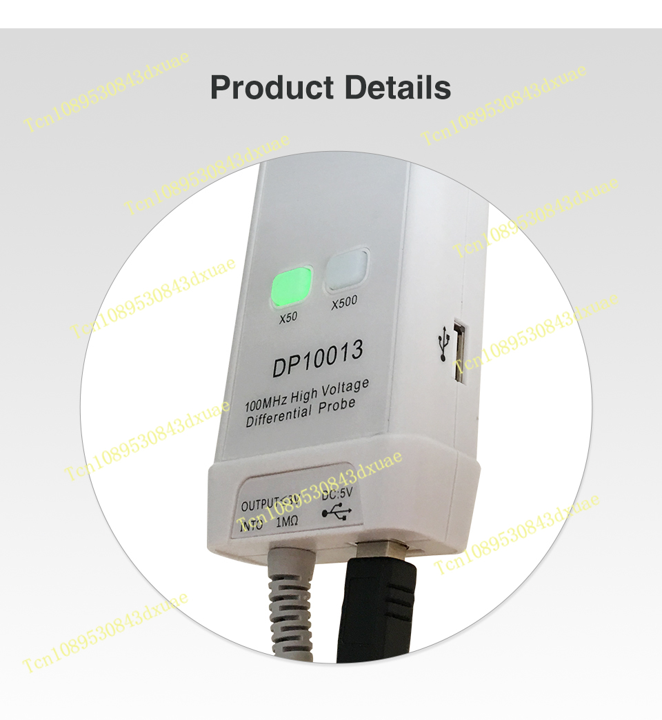 2025Micsig Oscilloscope 1300V  - High Voltage Differential Probe 100Mhz 1300V ulasan dan harga