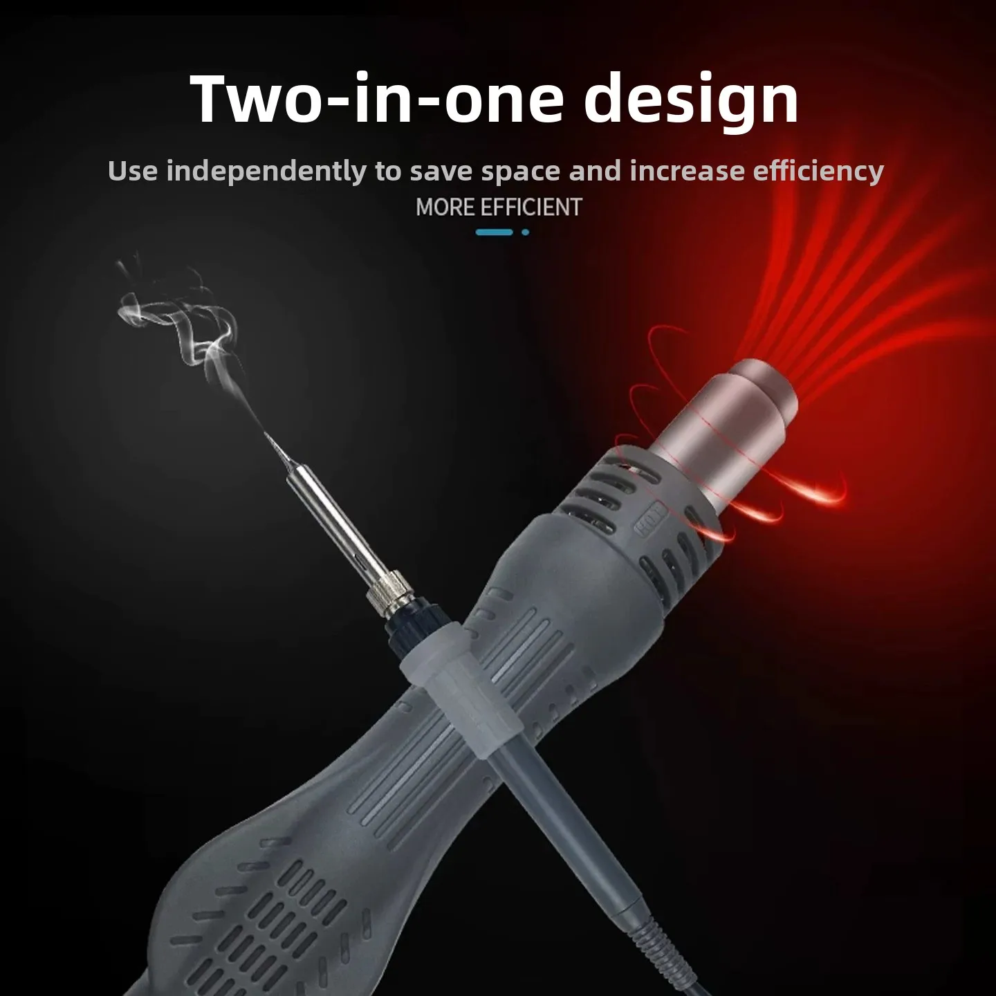 8878D 2-in-1 Rework Station –  - Smd Rework Station Hot Air Soldering 2 In 1 ulasan dan harga