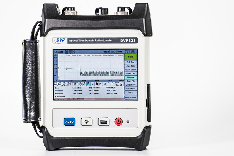 DVP323 1310/1550nm 34/32dB SM  - Optical Time Domain Reflectometer Otdr 1310 1550Nm ulasan dan harga