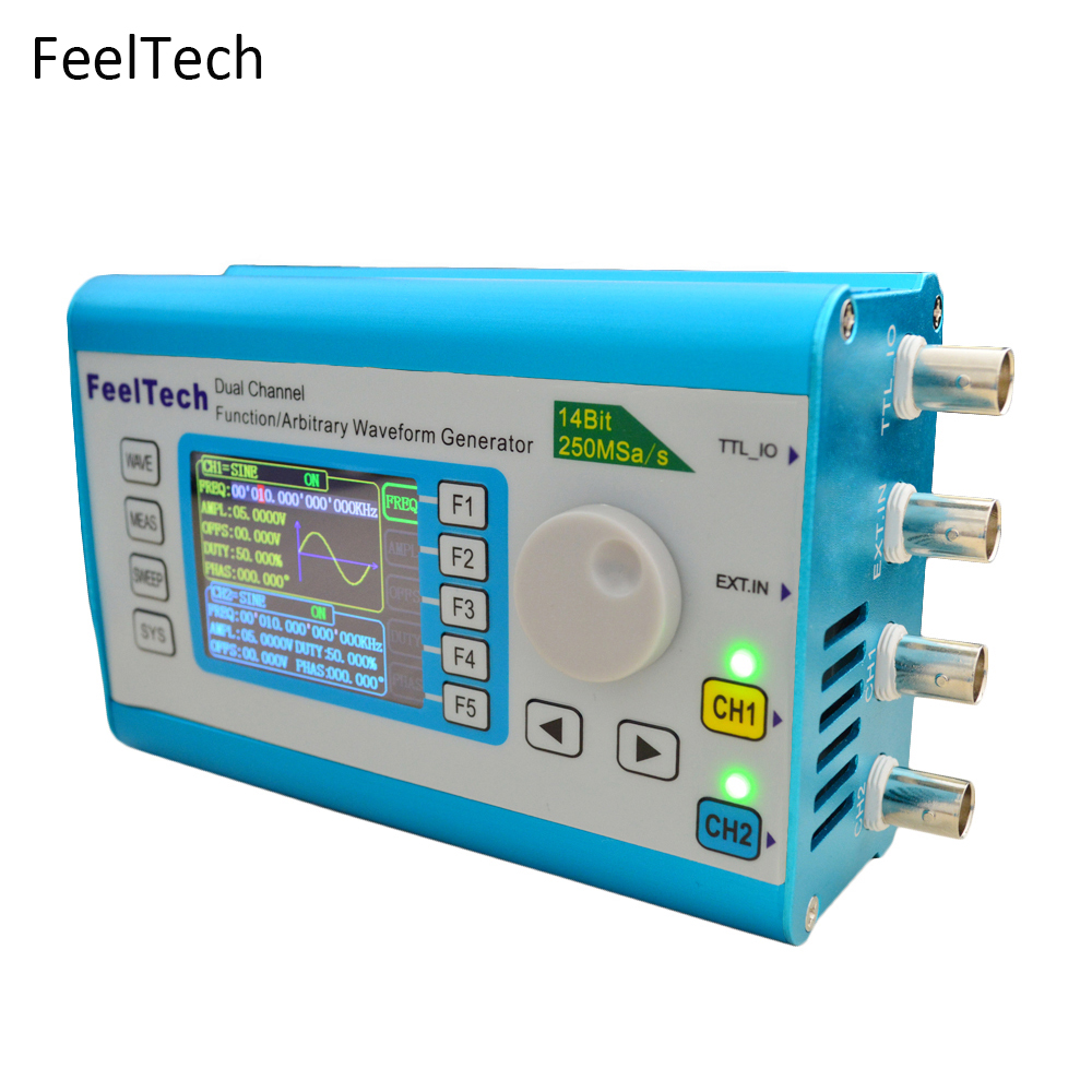 FY6300 250MSa Generator Bentuk - Dual Channel Arbitrary Waveform Function Generator 60Mhz ulasan dan harga