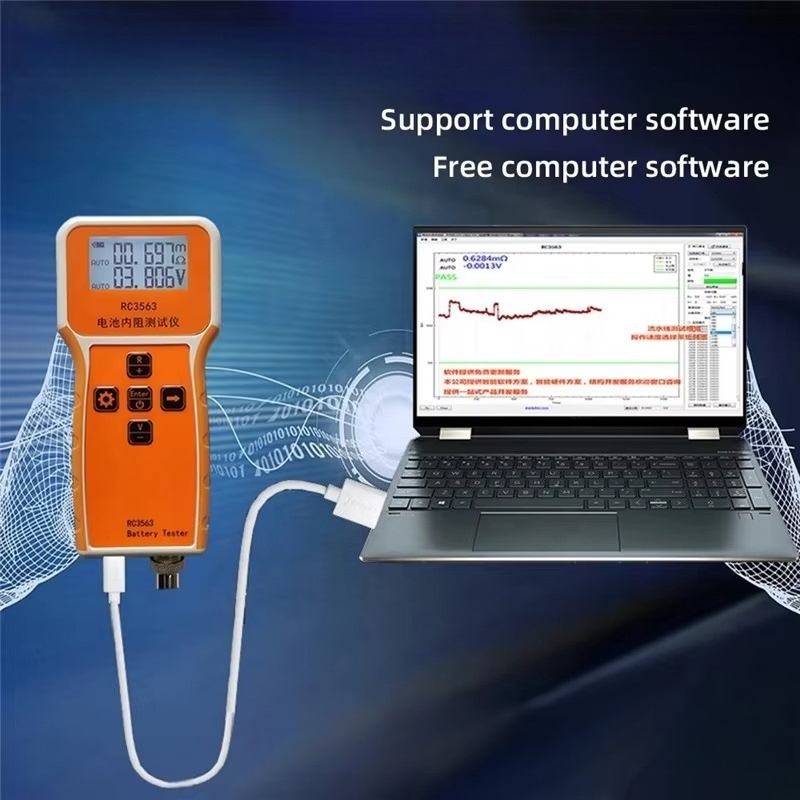 RC3563 Probe Detektor Resistan - Battery Internal Resistance Tester Four Wire ulasan dan harga