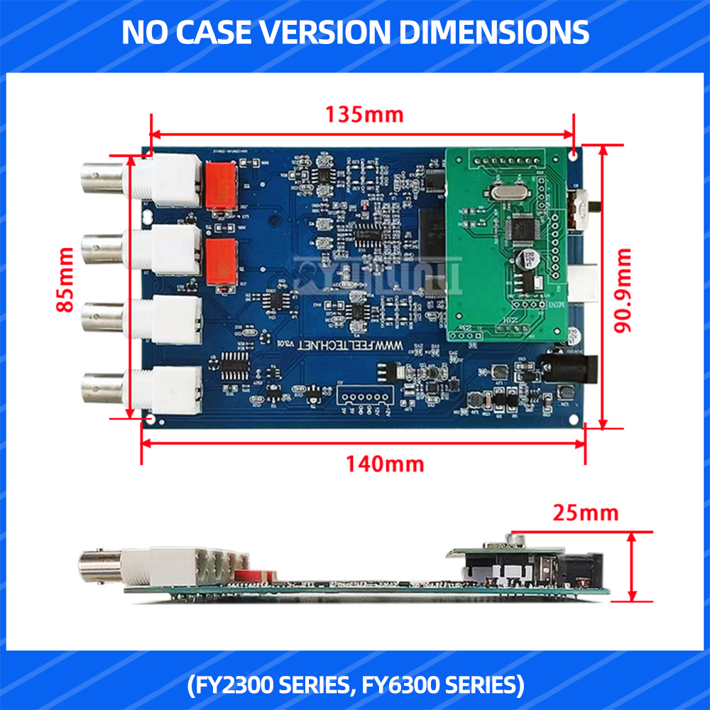 FY6300 FY2300 Generator Sinyal - Dual Channel Arbitrary Waveform Function Generator 60Mhz ulasan dan harga