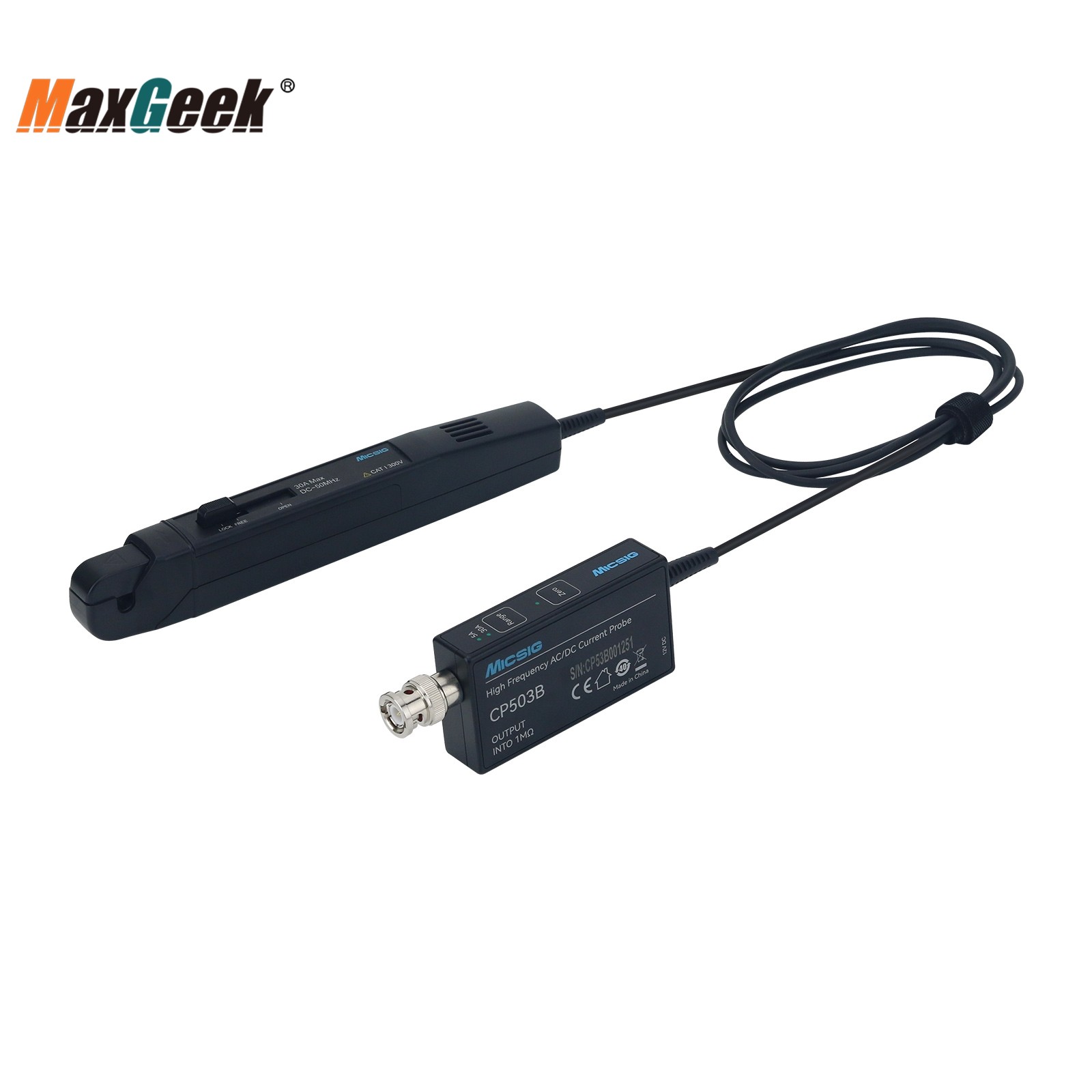 Micsig Frekuensi Tinggi CP503B - Current Probe Ac Dc 50Mhz Oscilloscope ulasan dan harga