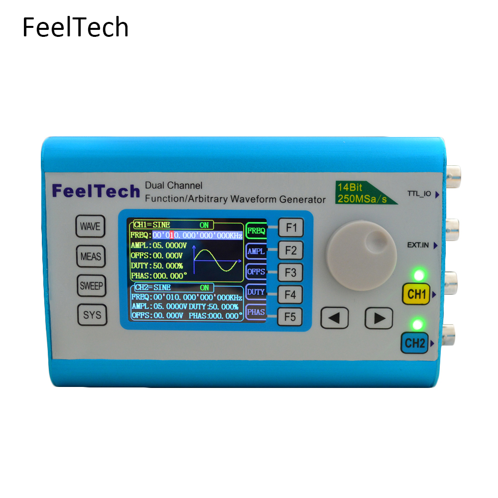 FY6300 Generator Sinyal Bentuk - Dual Channel Arbitrary Waveform Function Generator 60Mhz ulasan dan harga
