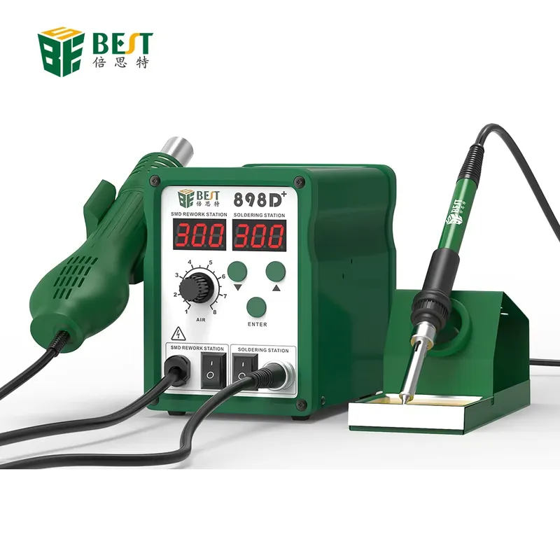 Stasiun Solder Digital BST-898 - Smd Rework Station Hot Air Soldering 2 In 1 ulasan dan harga